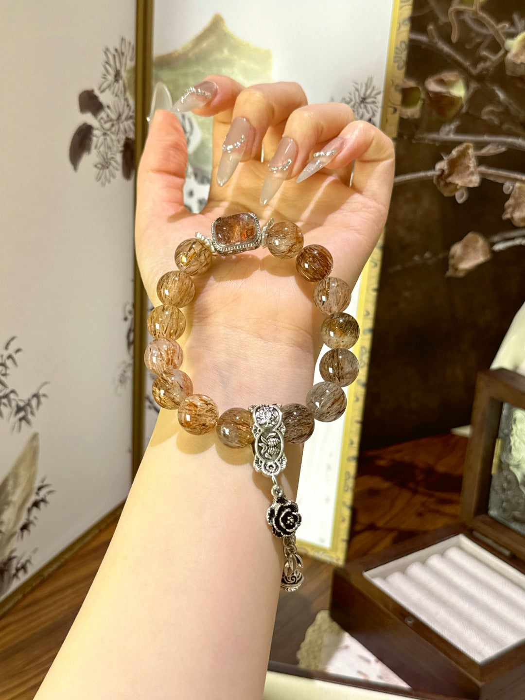 ▫️▪️ Black Gold Super Ghost Box Bracelet